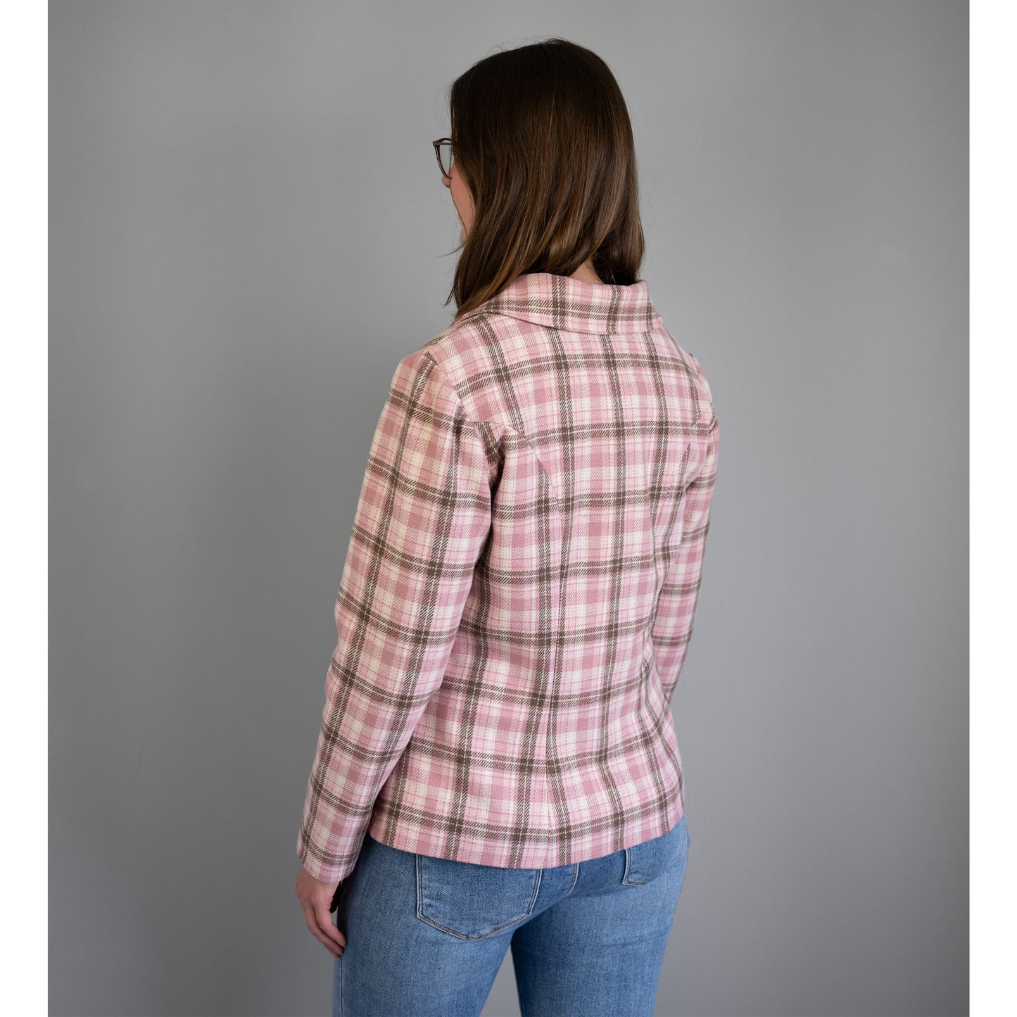 eBook taillierte Basic Jacke mit Abnähern