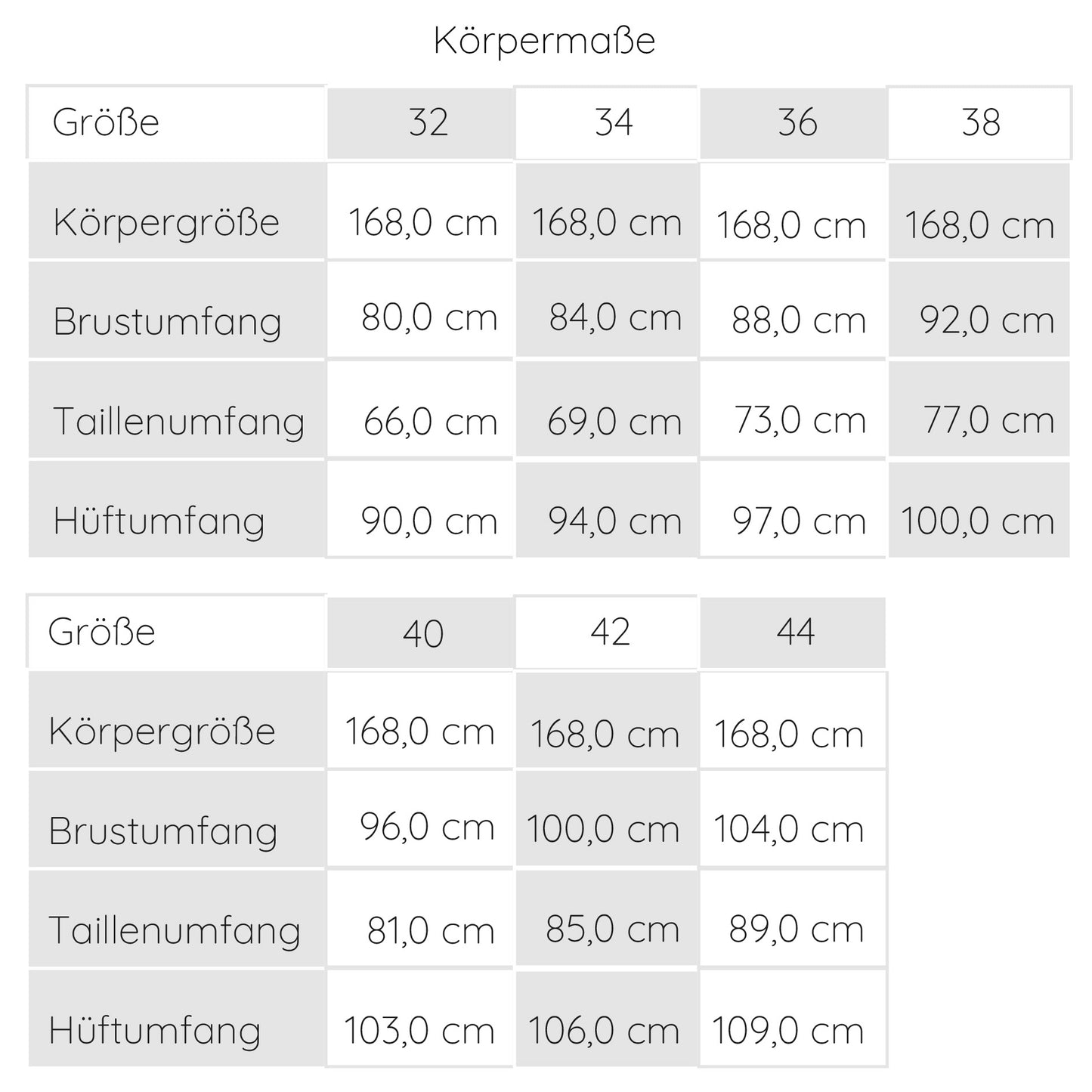 eBook lockere Basic Jacke ohne Abnäher