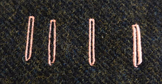 Knopflöcher mit der Nähmaschine nähen - 4 Tipps mit Gelinggarantie