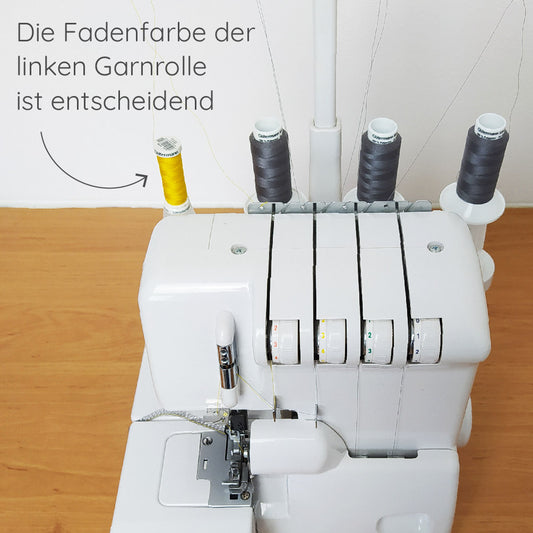 Kennst du schon diesen Trick mit dem Overlockgarn?