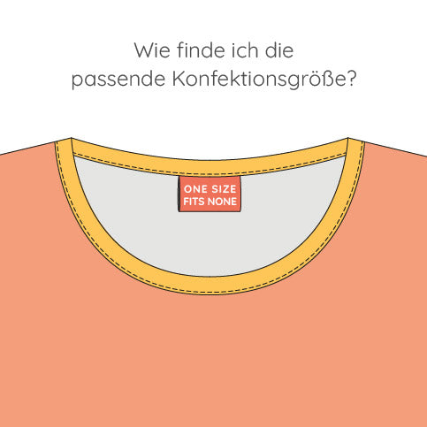 Für jedes Kleidungsstück die passende Größe