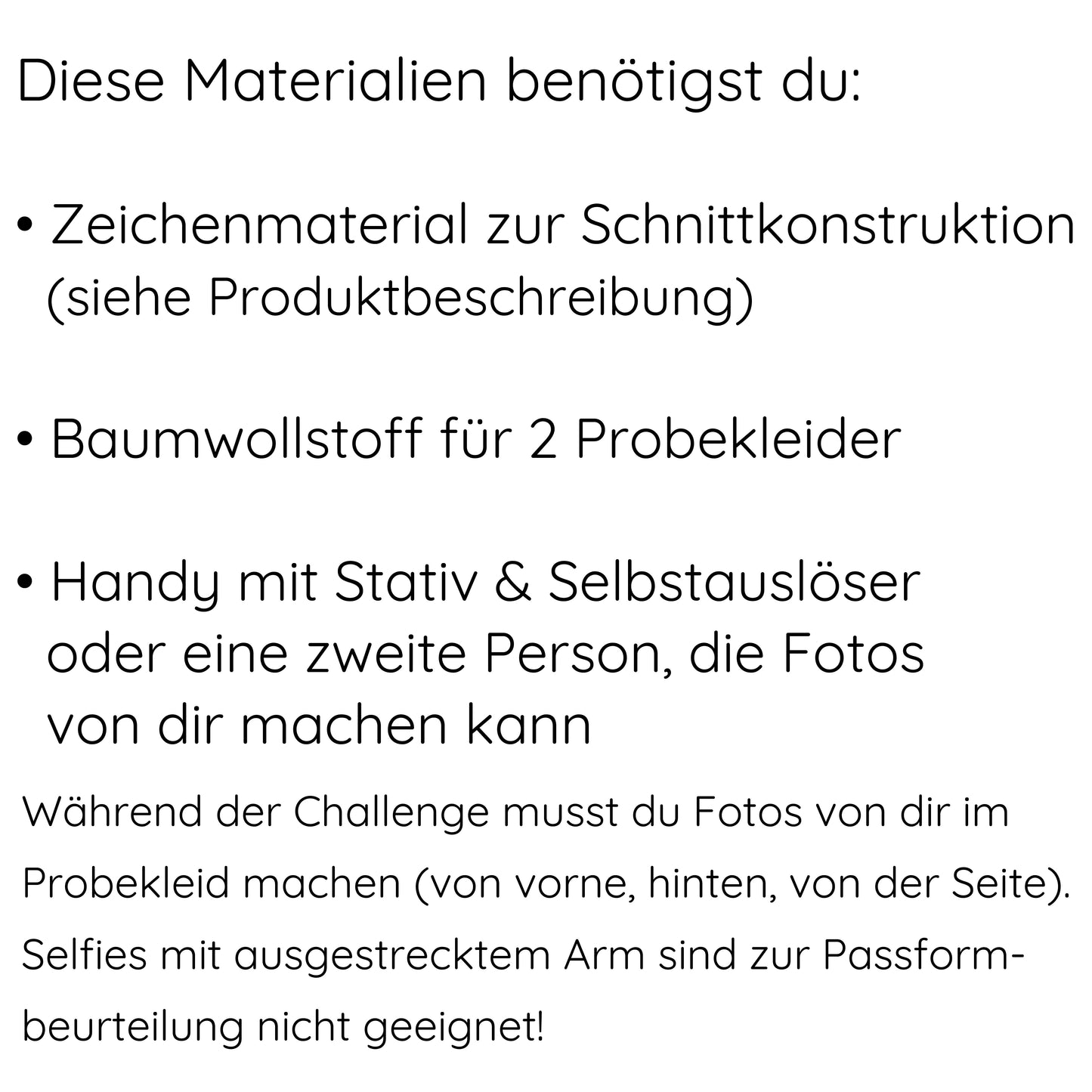 Basic Dress Challenge PUR – Gemeinsam zum perfekt sitzenden Kleiderschnitt