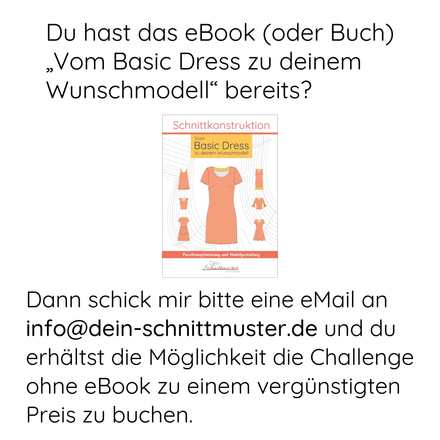 Basic Dress Challenge – Gemeinsam zum perfekt sitzenden Kleiderschnitt