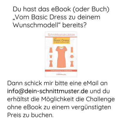 Basic Dress Challenge – Gemeinsam zum perfekt sitzenden Kleiderschnitt