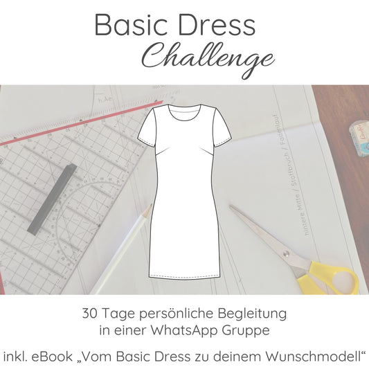 Basic Dress Challenge – Gemeinsam zum perfekt sitzenden Kleiderschnitt