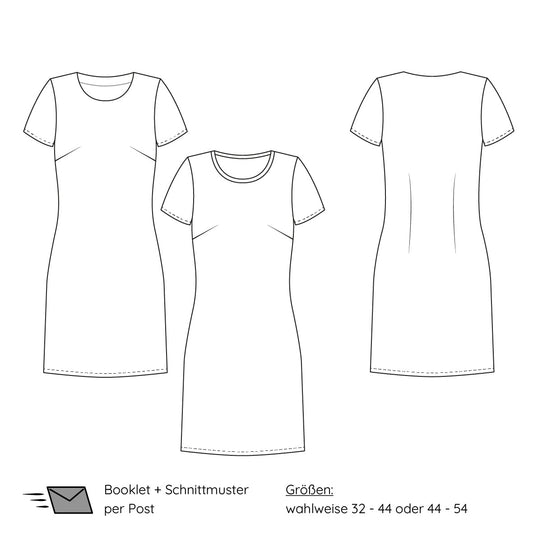 Papierschnitt Basic Dress