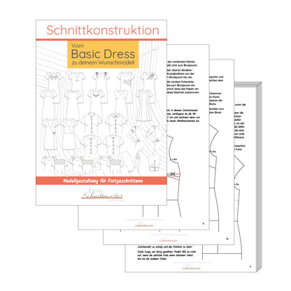 eBook "Vom Basic Dress zu deinem Wunschmodell - Modellgestaltung für Fortgeschrittene"