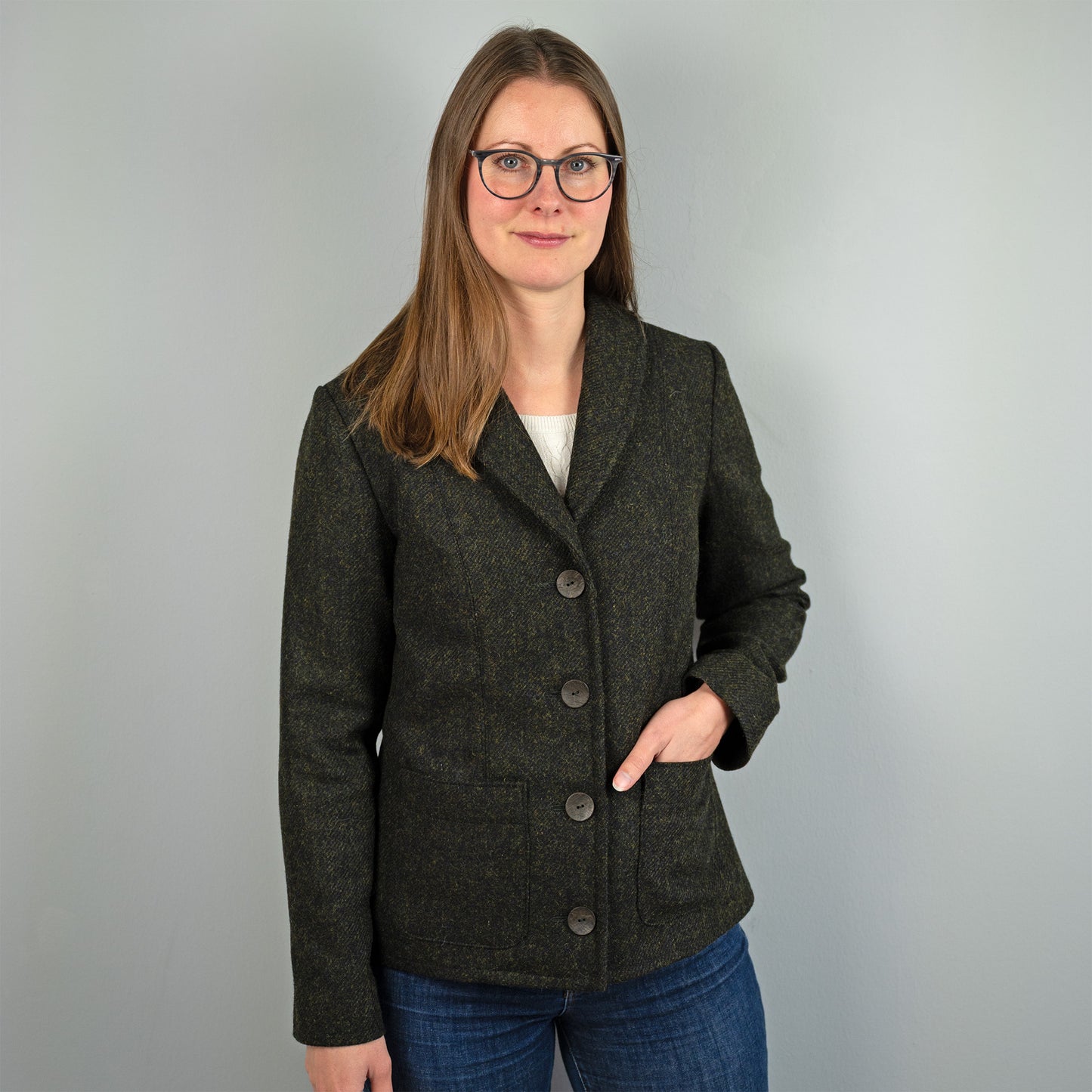 Anleitung "Blazer mit Schalkragen"