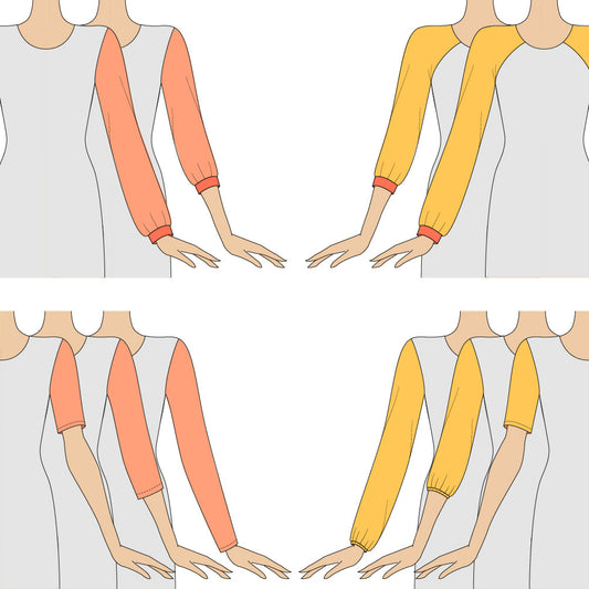 eBook Ärmel Add-On Basic Dress